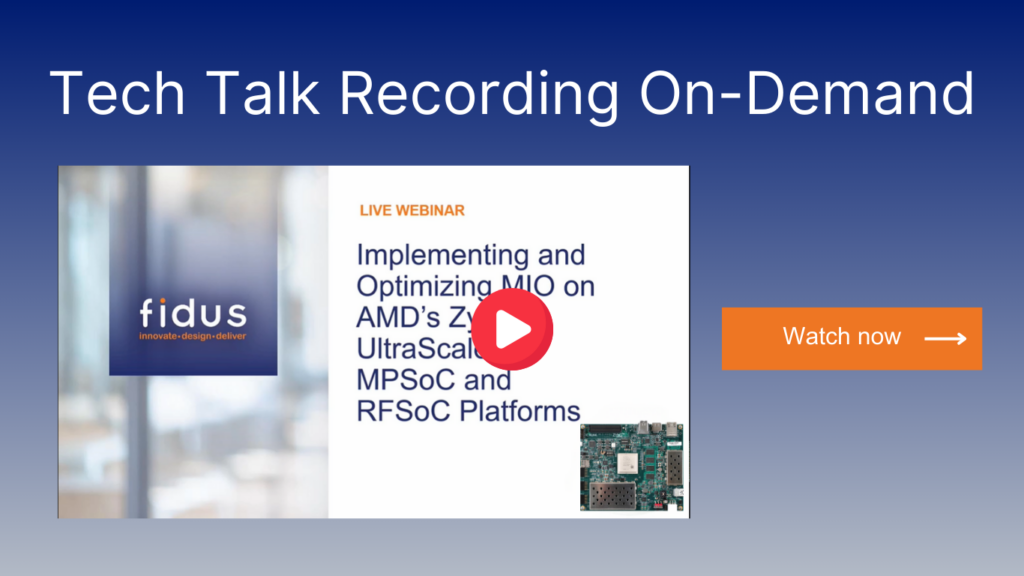 Implementing and Optimizing MIO on AMD’s Zynq™ UltraScale+™ MPSoC and RFSoC Platforms