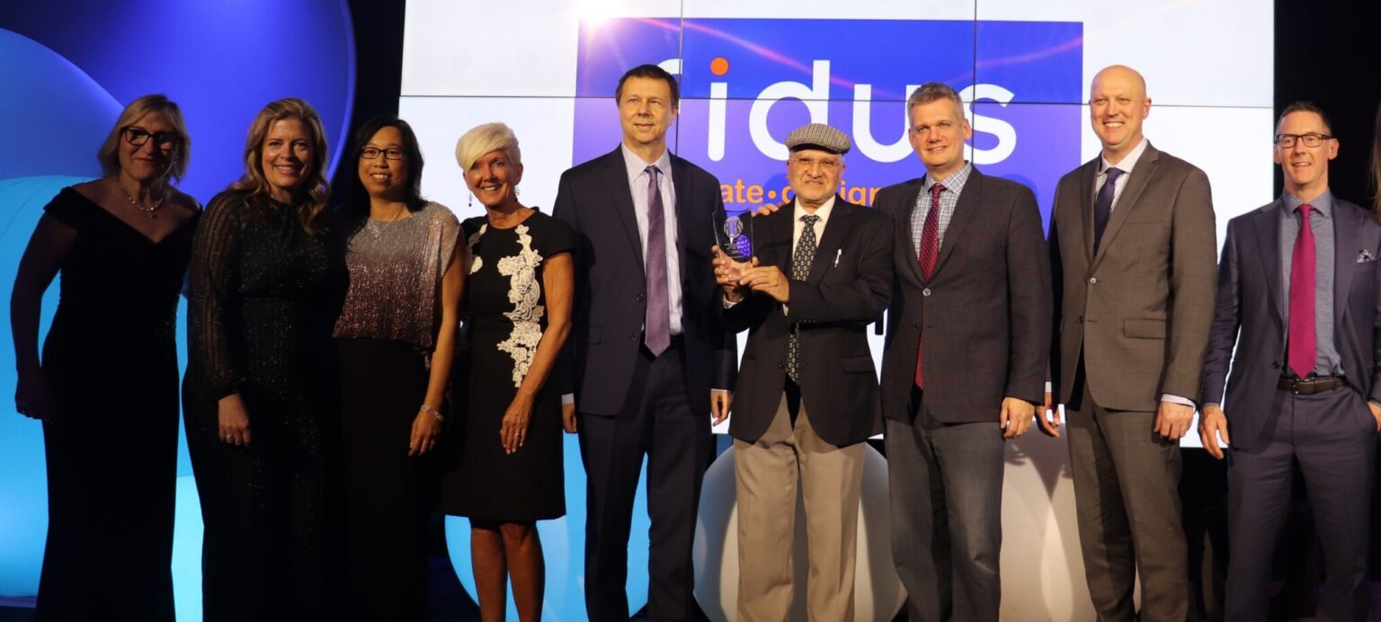 Fidus team receives the award for Best Tech Business at the Ottawa Business Awards 2024