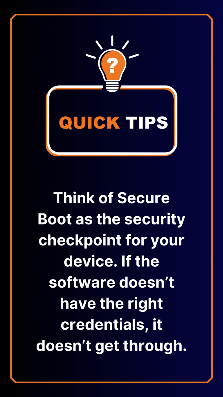 Secure Boot secures Embedded Systems
