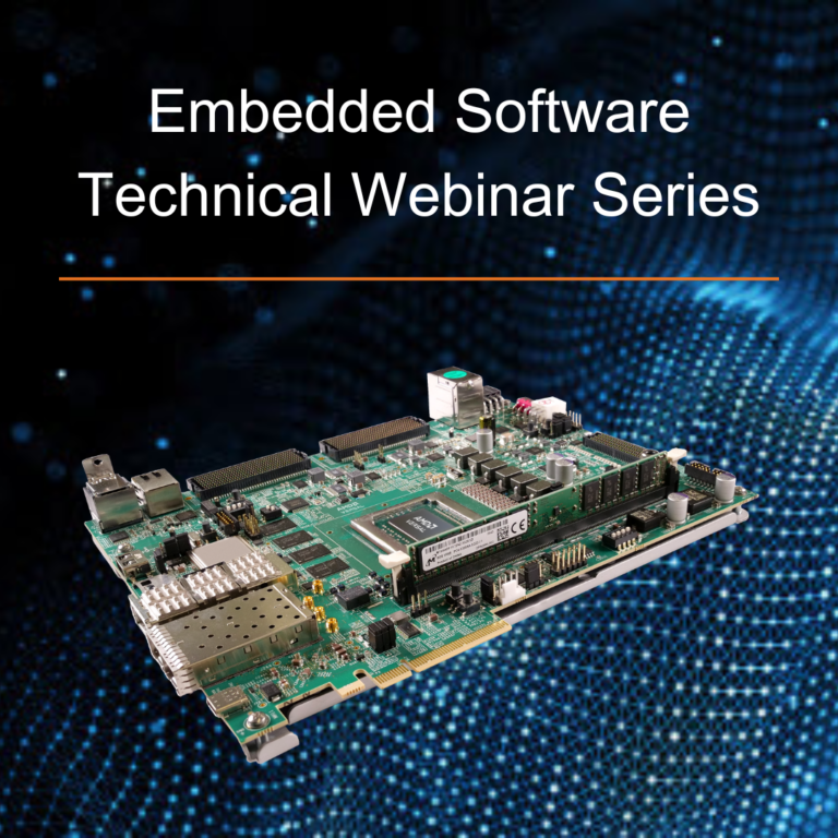 embedded systems - technical webinar series